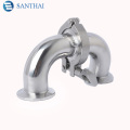 Stainless Steel Sanitary Pipe Fitting 45 90 degree Tri Clamp Elbow with cheap prices